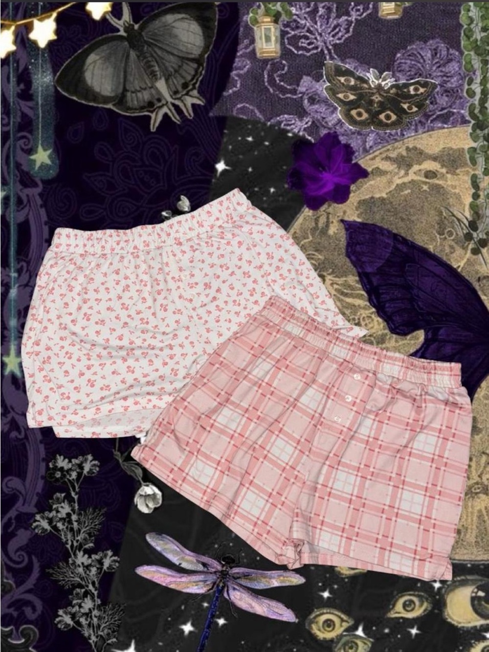 Bundle of Two Women’s Coquette Cottage Pajama Shorts